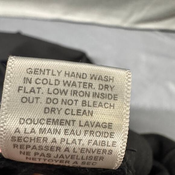 Elevenses Brighton Pants Womens 2 (30x32 ACTUAL) Black Flare Slacks Anthro - Picture 9 of 10